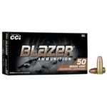 BLAZER 9MM LUGER 147GR FULL METAL JACKET 50/BOX