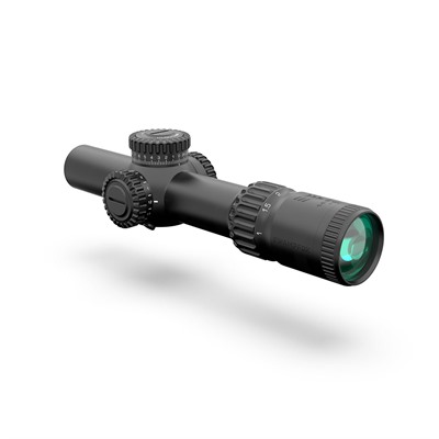 Swamp Fox Warhorse 1-6x24mm FFP Illuminated Red Dragoon MOA Scope