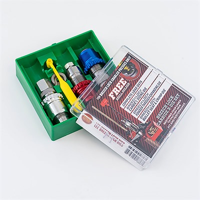 Lee Precision 32 Smith and Wesson Long Breech Lock Full Length Sizing Carbide 3 Die Reloading Set