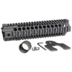 AR-15 COMBAT T-SERIES 1-PC FREE FLOAT HANDGUARD 10'' BLACK