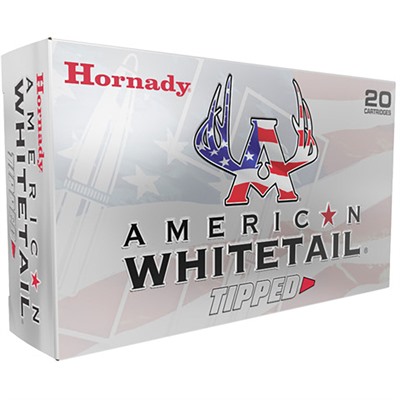 AMERICAN WHITETAIL 243 WIN 95GR SST POLYMER TIPPED 20/BOX 1 AMERICAN WHITETAIL 243 WIN 95GR SST POLYMER TIPPED 20/BOX