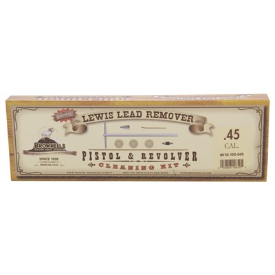 LEWIS LEAD REMOVER HANDGUN KIT, 45 CALIBER 1 LEWIS LEAD REMOVER HANDGUN KIT, 45 CALIBER