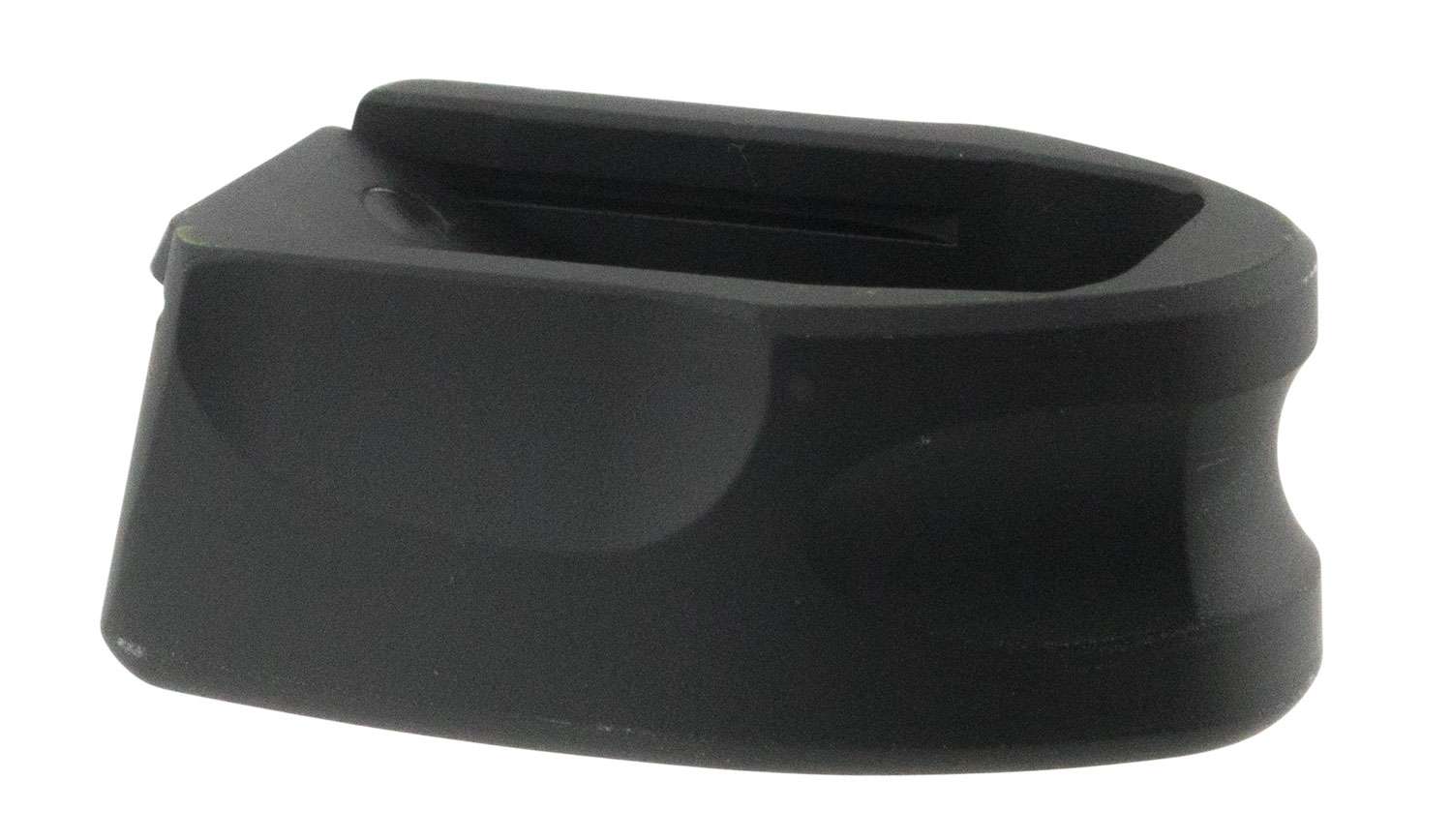 Samson 040603201 Magazine Extension made of 6061-T6 Aluminum with Hardcoat Anodized Black Finish for 9mm Luger S&W M&P Shield, M&P Shield M2.0 7 & 8 Round Mags (Adds 1rd)