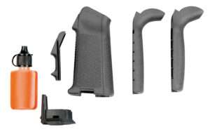 Magpul MIAD Type 2 Gen 1.1 Gray Polymer Aggressive Textured AR Grip Kit Accessory
