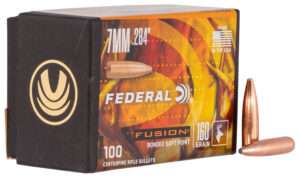 Federal Fusion 7mm 284 Caliber 160 Grain Rifle Ammunition
