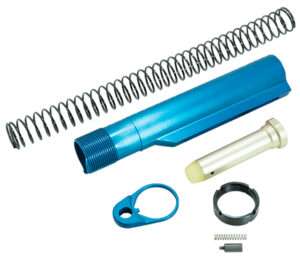Timber Creek Outdoor AR-15 Buffer Tube Kit Blue Anodized Accessory