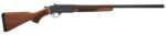 Henry H015Y410 Single Shot Youth 410 Gauge with 22" Blued Barrel, 3" Chamber, 1rd Capacity, Black Metal Finish & American Walnut Stock Right Hand
