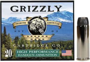Grizzly Ammo 45 Colt 265 Grain Wide Flat Nose Gas Check Ammunition