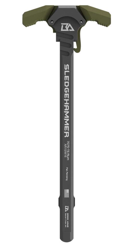 Breek Sledgehammer OD Green Charging Handle Accessory