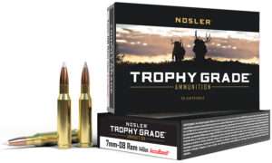 Nosler Trophy 7mm-08 Remington 140 Grain AccuBond Ammunition