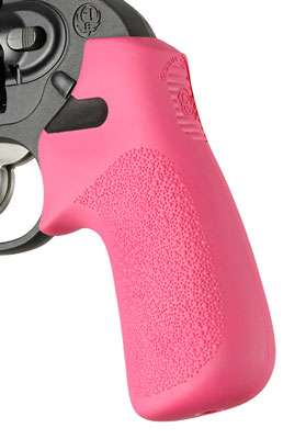 Hogue Tamer Ruger LCR Pink Pistol Grip