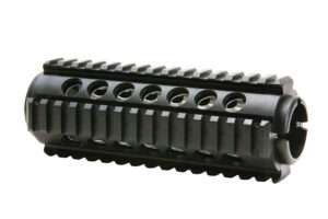 ProMag PM242 Quad Rail Handguard Black Polymer Aluminum AR-15 Carbine Accessory