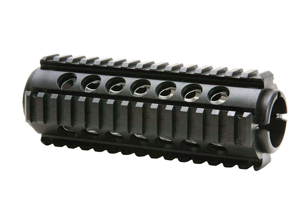ProMag PM242 Quad Rail Handguard Black Polymer Aluminum AR-15 Carbine Accessory 1 ProMag PM242 Quad Rail Handguard Black Polymer Aluminum AR-15 Carbine Accessory