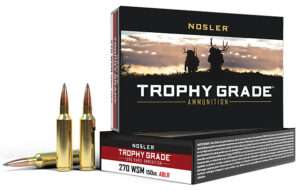 Nosler Trophy Grade 270 WSM 150 Grain Ammunition