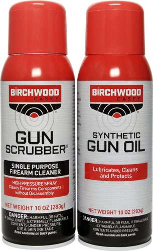 Birchwood Casey Gun Scrubber Synthetic Gun Oil Value Pack