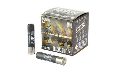 Federal Premium Black Cloud 28 Gauge 3 Inch Number 3 Steel Shot Ammunition
