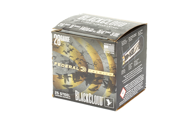 Federal Premium Black Cloud 28 Gauge 3 Inch Number 3 Steel Shot Ammunition 3 Federal Premium Black Cloud 28 Gauge 3 Inch Number 3 Steel Shot Ammunition - Image 3