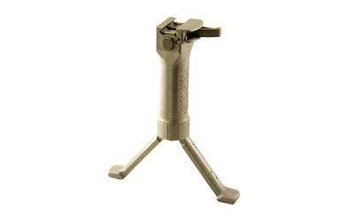 Grip Pod Mil Poly/Steel Bipod Clear V2 Tan Grip