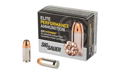 Sig Sauer Elite Performance 45 ACP 185 Grain Hollow Point Ammunition