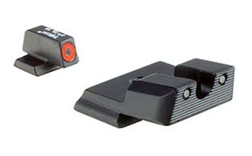 Trijicon HD XR 3 Dot Orange Front Black Rear Sight for Smith and Wesson Shield