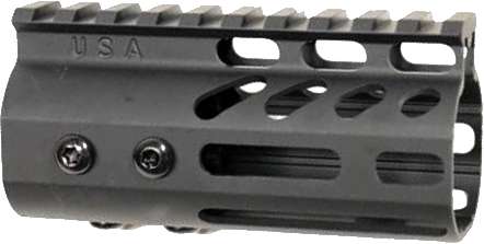 Guntec Ultra Light 4 Inch M-LOK Black Handguard Accessory