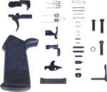 GUNTEC COMPLETE LOWER PARTS - KIT AR10 W/ ERGONOMIC GRIP