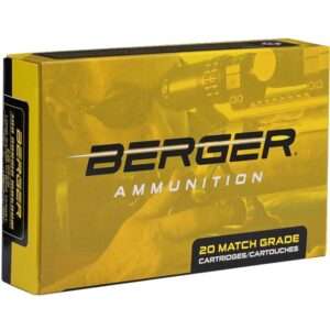 Berger Hybrid Target 300 Norma Magnum 245 Grain Rifle Ammunition