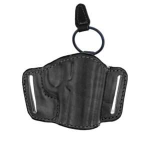 Bianchi 105 Minimalist Belt Slide Holster Colt 1911 Glock 42 Black Right Hand