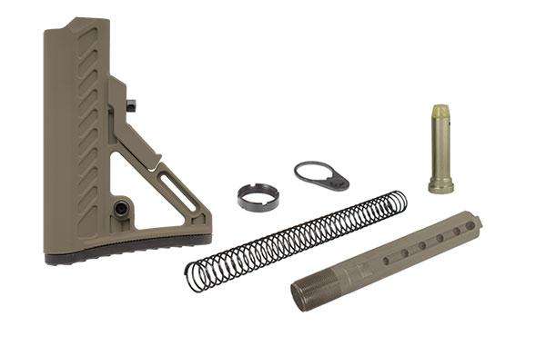 Leapers UTG Pro Model 4 Ops Ready S2 Mil-Spec Stock Kit Flat Dark Earth Accessory