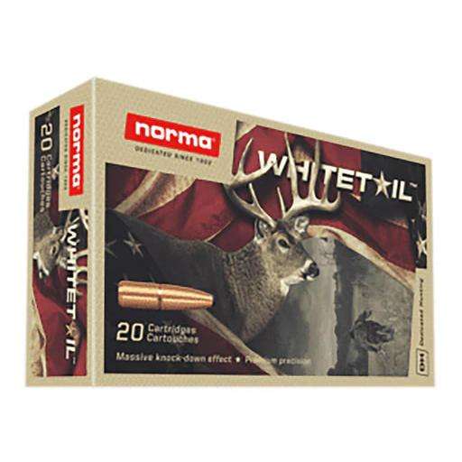 Norma WhiteTail 7.65x53 Argentine 174 Grain PSP Rifle Ammunition