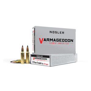 Nosler Varmageddon 221 Remington Fireball 40 Grain Ammunition