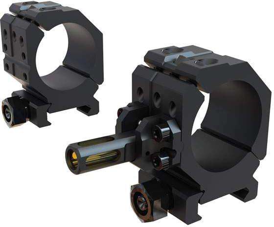 AOB Wheeler Picatinny Rail 30mm Low Scope Rings Accessory
