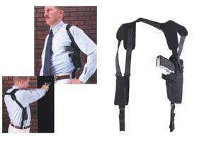 Uncle Mike's Pro-Pak Horizontal Shoulder Holsters Fits 3.25-3.75" Med. & Large Autos 1 Uncle Mike's Pro-Pak Horizontal Shoulder Holsters Fits 3.25-3.75" Med. & Large Autos