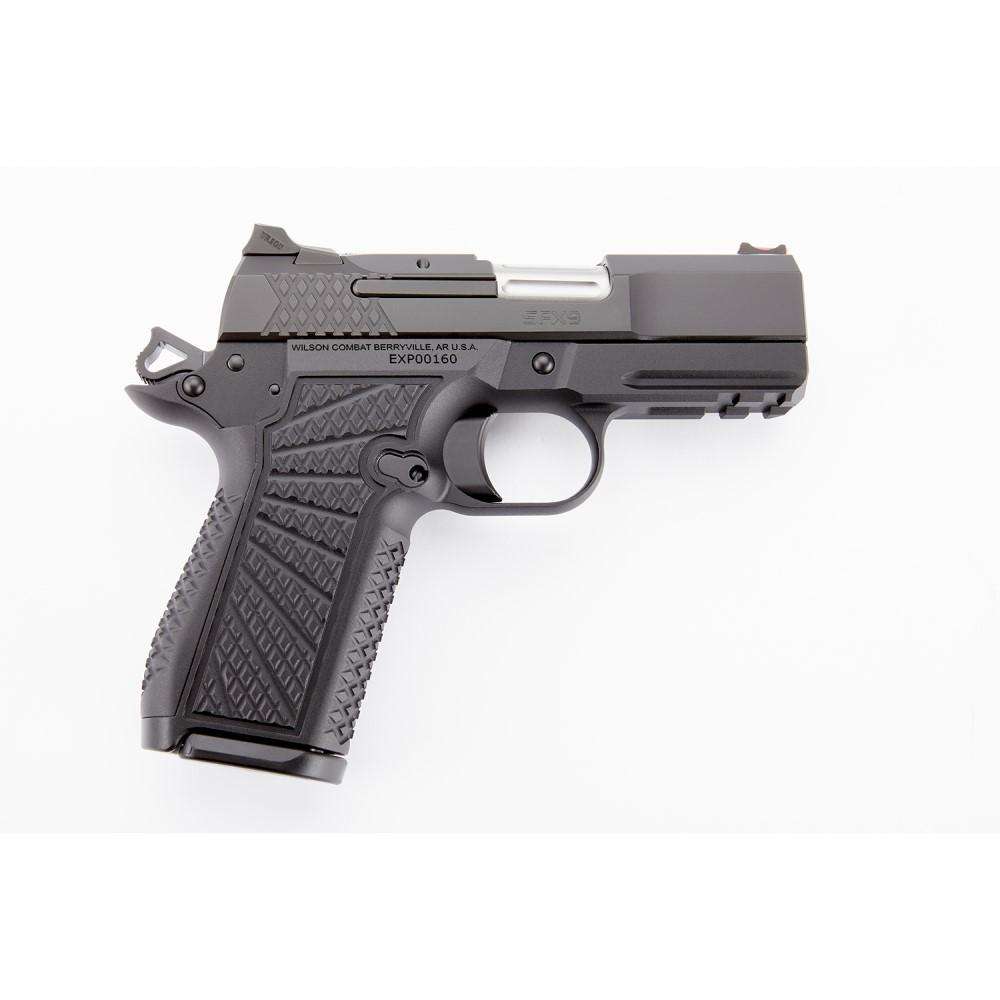 Wilson Combat SFX9 Double-Stack Handgun 15rd Sub-Compact 9mm Luger 15rd Magazines (2) 3.25" Barrel Black Lightrail Frame 1 Wilson Combat SFX9 Double-Stack Handgun 15rd Sub-Compact 9mm Luger 15rd Magazines (2) 3.25" Barrel Black Lightrail Frame