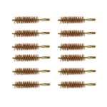 DOUBLE-TUFF BRONZE RIFLE BRUSH 54 CALIBER 12 PACK