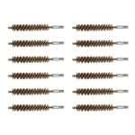 DOUBLE-TUFF BRONZE RIFLE BRUSH 375 CALIBER 12 PACK