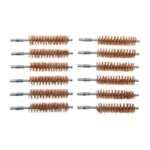 DOUBLE-TUFF BRONZE RIFLE BRUSH 50 CALIBER 12 PACK