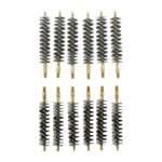 HEAVY WEIGHT NYLON RIFLE BRUSH 50 CALIBER 12 PACK