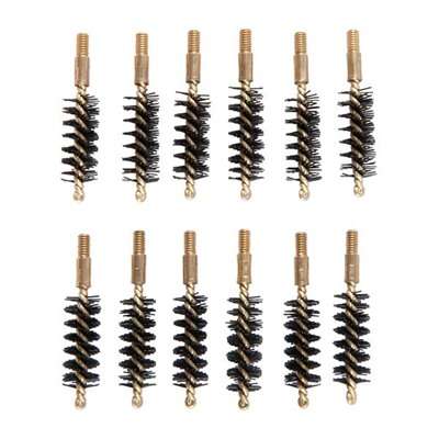 Brownells Heavy Weight Nylon Brush 10mm 40 41 Caliber Pistol Cleaning 12 Pack