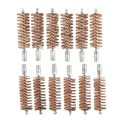 Brownells 12 Gauge Bronze Chamber Brush 5/16 Inch-27 Thread 12 Pack