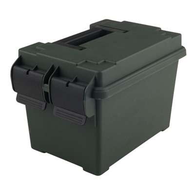 MTM Ammo Can 45 Caliber 20 Pound Polymer Green Ammunition Accessory