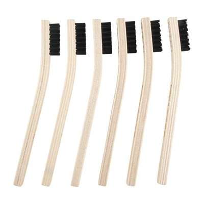 GUNSMITH HEAVY DUTY BRUSH, NYLON, STRAIGHT, 6 PACK 1 GUNSMITH HEAVY DUTY BRUSH, NYLON, STRAIGHT, 6 PACK
