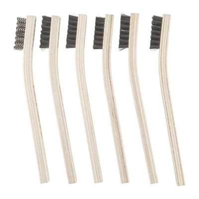 GUNSMITH HEAVY DUTY BRUSH, SS WIRE, CRIMPLED, 6 PACK 1 GUNSMITH HEAVY DUTY BRUSH, SS WIRE, CRIMPLED, 6 PACK