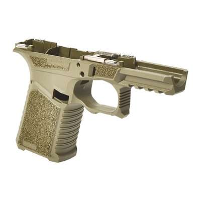 SCT Manufacturing Model 19 Compact Frame 15 Capacity 7 Inch Stripped Outdoor Green Magazine