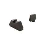 2XL OPTIC COMP SIGHTS SERRATED FRONT .350''F/.429''R FOR GLOCK