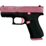 GLOCK 43X 9MM LUGER 3.41'' BBL (2)10RD BUBBLE GUM GLITTER