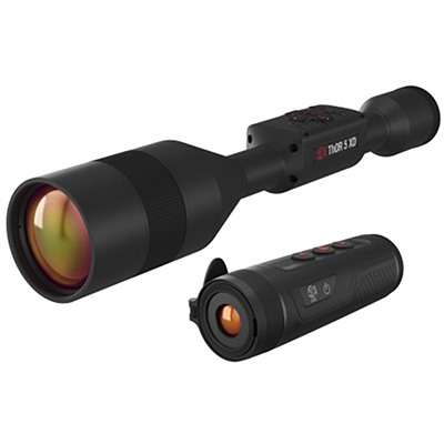 ATN Thor 5XD 3-30X Thermal Scope with BlazeTrek Monocular Accessory