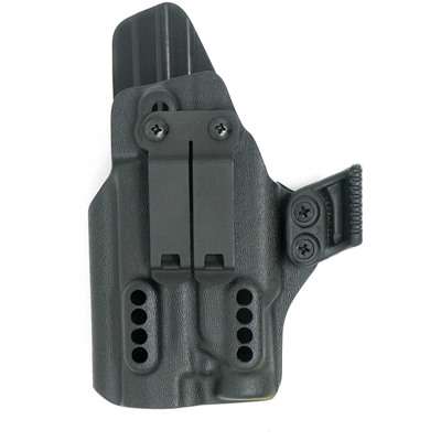Gbrs Group Xpriority 1 Inside The Waistband Left Hand Holster for Sig Sauer P365 Xmacro with Streamlight TLR-7 Black