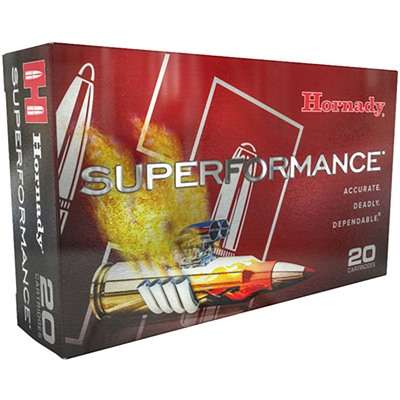 Hornady Superformance 25 Creedmoor 112 Grain CX Polymer Tip Rifle Ammunition