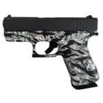 GLOCK 43X 9MM  W/FRONT RAIL BLACK US - TIGER CAMO
